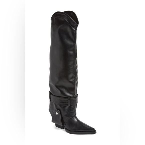 AZALEA WANG MATTY WESTERN STYLE 2 in 1
BOOT IN BLACK - Picture 1 of 8